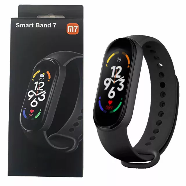 Orologio Smartwatch M7 Smart Band Fitness Tracker Sport CARDIOFREQUENZIMETRO O2♥