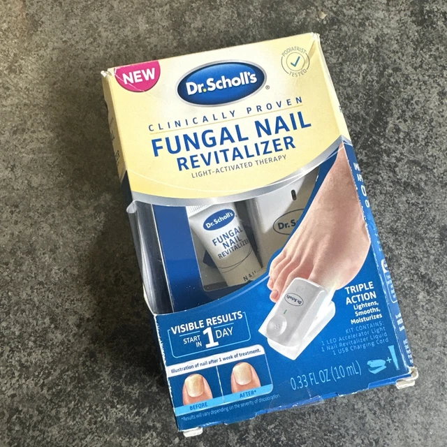 DR. SCHOLL'S FUNGAL NAIL REVITALIZER Clinically Proven LIGHTACTIVATED