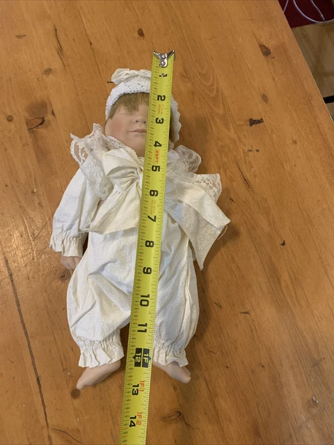 Good As Gold Porcelain Baby Doll Gift From Heaven Collection by Barbara Prusseit 2