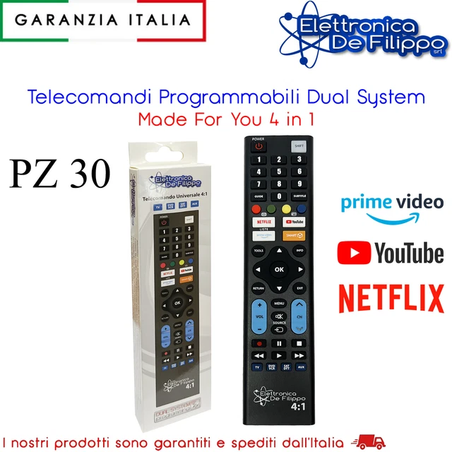 Madeforyou M4Y Telecomando Di Ricambio Per TV Grundig Vision 3 26-3821, Già Programmato