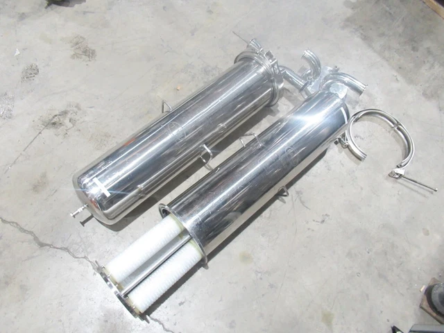 PALL Filter Housing  CAPACITY 7.181GAL  (USED TESTED)