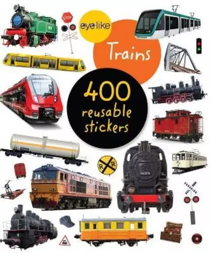 Workman Publishing Eyelike Stickers: Trains (Poche) Eyelike Stickers