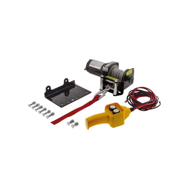 Hulk 12v Electric ATV Winch 1500 Lbs (680kg) Steel Cable