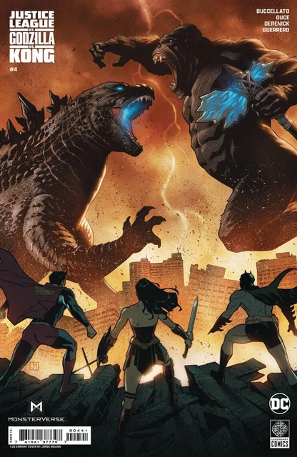 Justice League Vs Godzilla Vs Kong #4 1:25 Molina Variant (17/01/2024-Wk6)