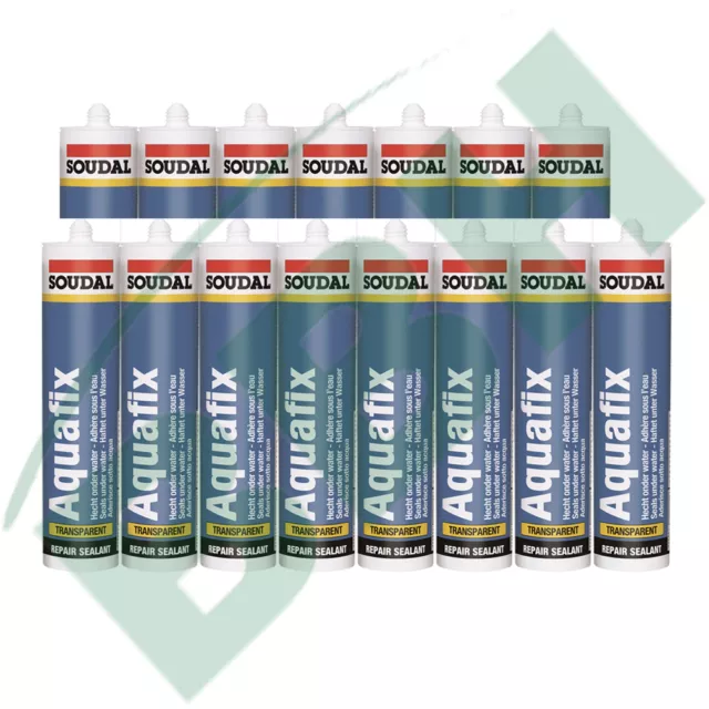 SOUDAL Aquafix Allesdichter 15 x 310ml Kartusche transparent