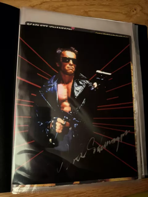 Arnold Schwarzenegger Original Signed Autograph