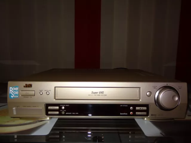 JVC HR - S7500E Super VHS Video Recorder. Made in Japan.