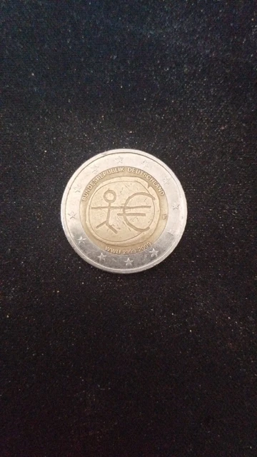Pièce très rare de 2 euros - Commémorative république française UEM - 2009