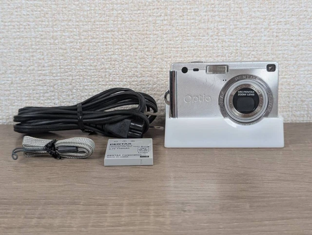 WORKING PENTAX Optio S4I Silver Compact Digital Camera Emo