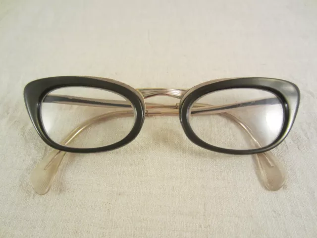 MENRAD M BRILLE KATZEN AUGEN BRILLENGESTELL VINTAGE CAT EYE CATEYE GLASSES 50'er 2