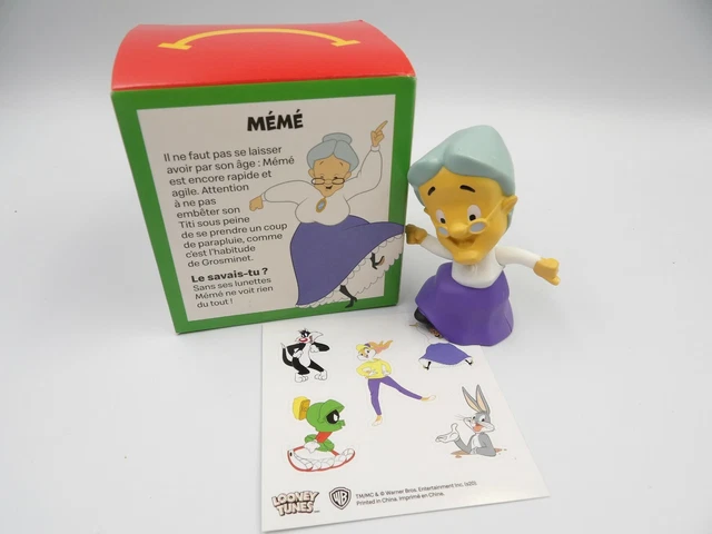 Figurine Looney Tunes - Mémé (Speedy Gonzales) N°39 McDonald's 1999, Neuve