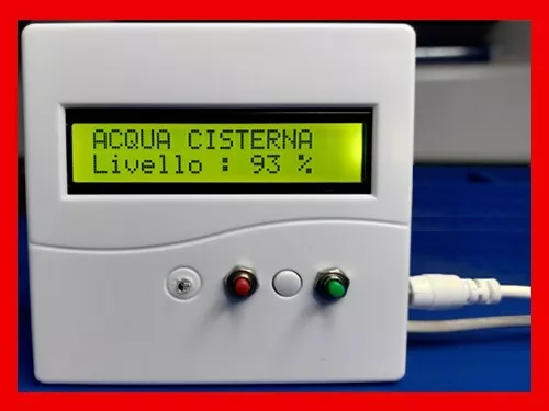 Indicatore Livello  Serbatoio Cisterna Acqua Sensore Con Display