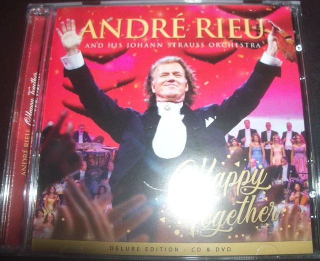 ANDRÉ RIEU AND His Johann Strauss Orchestra Happy Together CD DVD ...