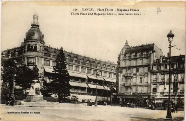 CPA NANCY Place Thiers (680564)