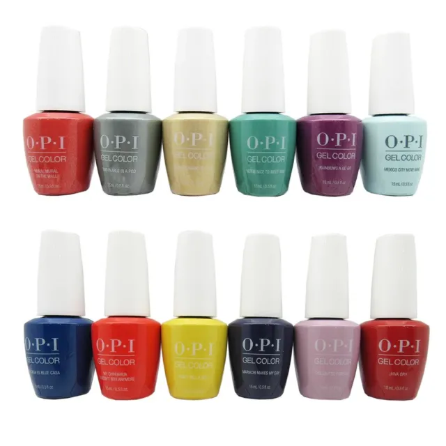 OPI GelColor 15ml Gel Nail Polish Gel Color Coat LED UV 0.5fl.oz