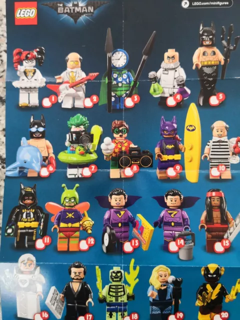 Lego Minifiguren 71020 Batman Movie Serie 2 zum Aussuchen