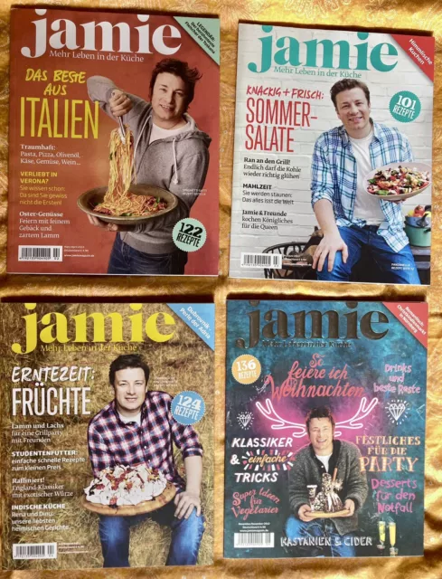 Jamie Oliver Mehr Leben in der Küche 4 Koch Rezept Zeitschriften 2013 Neuwertig