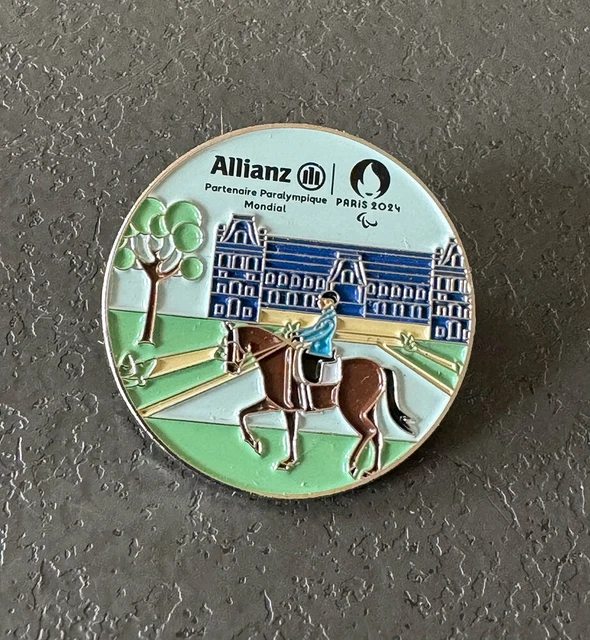PINS TOUR EIFFEL et Emblème logo Jeux Olympiques de Paris 2024 JO