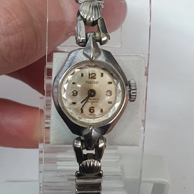 Montre-bracelet Vintage Pierpont Co. LDS à Mouvement Mécanique - Pour Pièces Ou Réparation - Occasion