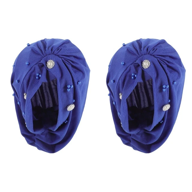 2pcs Femmes Scarpe Scarpe Hair à la mode Femmes turban
