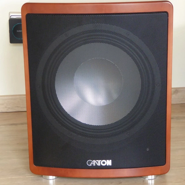 Canton SUB 650 Aktiv-Subwoofer - 350 Watt Power Für Satte Bässe In Wenge Braun
