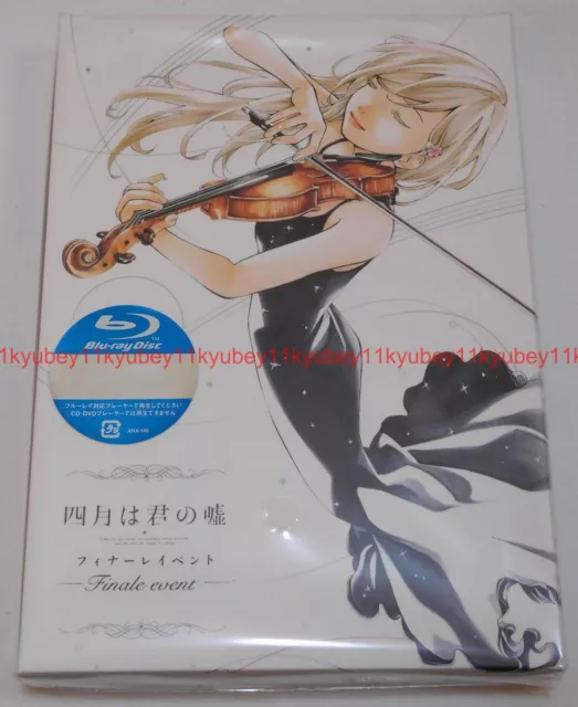 Shigatsu wa Kimi no Uso: Finale event Blu-ray Case - Minitokyo