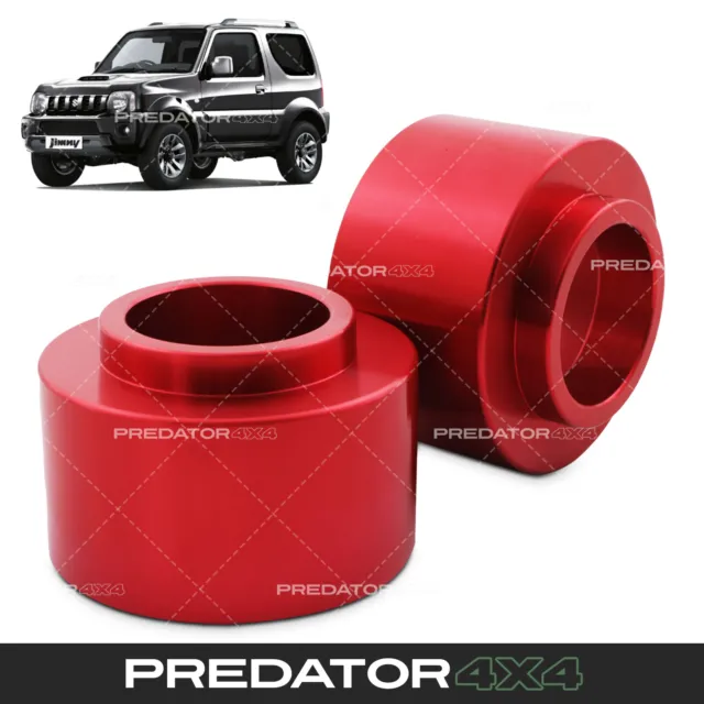 60mm SUSPENSION LEVELLING LIFT SHOCKER SPACER KIT X 4 FOR SUZUKI JIMNY 98+