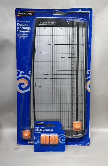 New Fiskars Surecut Deluxe Paper Trimmer 12” Cut Length Replacement Blades ⚡️ New Fiskars Surecut Deluxe Paper Trimmer 12” Cut Length Replacement Blades ⚡️