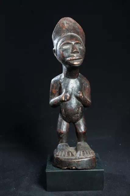 Bakongo Female Ancestor Sculpture, D.R. Congo, African Tribal Art