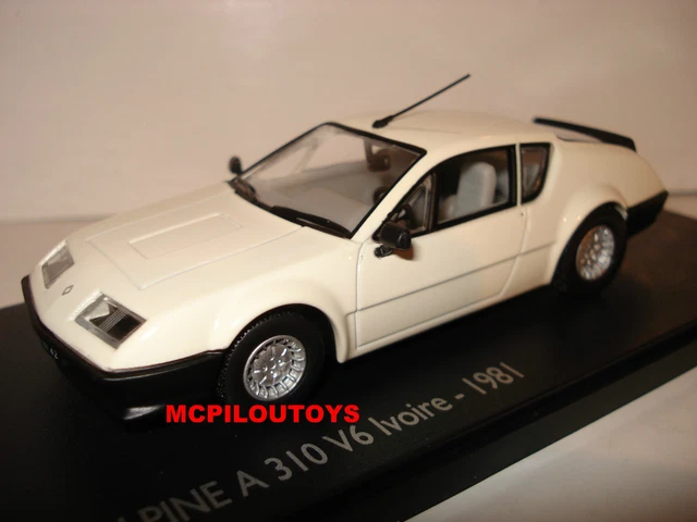 Miniature Renault Alpine A310 V6 – Eligor 1/43, Bleu, Modèle 1976, Métal