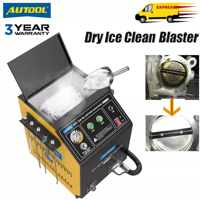 AUTOOL Dry Ice Blaster No Disassembly Car Commercial Dry Ice