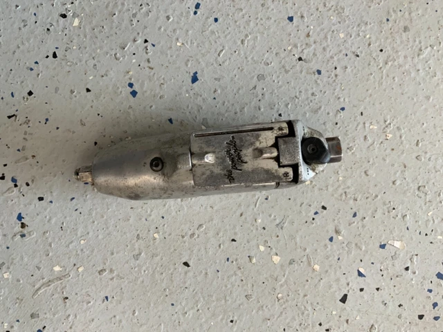 Snap-on 3/8" Drive Pneumatic Air Butterfly Ratchet IM32 Made in USA 2