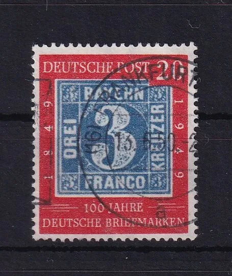 AB689) BRD Nr. 114 Briefmarke gestempelt geprüft Schlegel BPP Michel 45 Euro