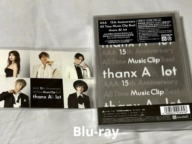 BLU-RAY AAA 15TH Anniversary All Time Music Clip Best 2BD Japanese