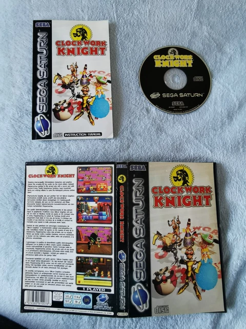 Clockwork Knight Sega Saturn PAL - Jeu De Plateforme Comme Neuf