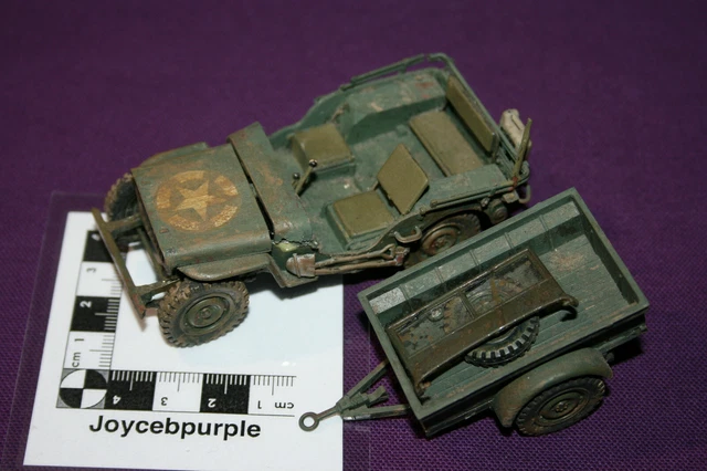 PREISER 9502 HANOMAG Trattore Con Rimorchio Scala N 1:160 In OVP Ottimo