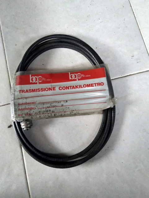 cavo corda contachilometri vw trasporter 1600