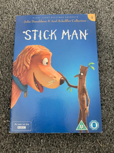 Stick Man DVD 2015 Julia Donaldson Axel Scheffler Animated Movie