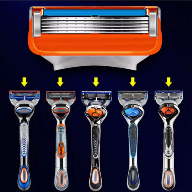 16-32x 5 Proglide Rasierklingen-Nachfüllpackungen kompatibel für Gillette Fusion