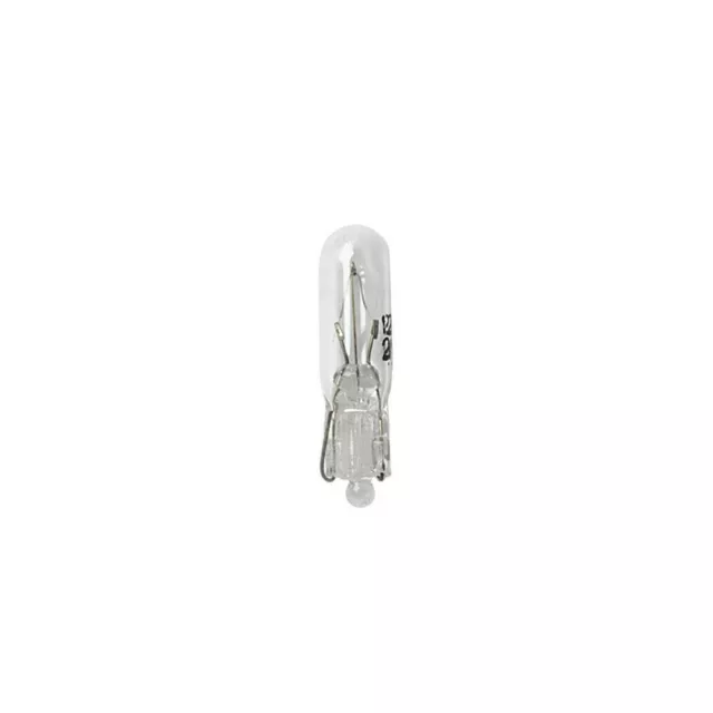 Paire Lampes Ampoules Halogène T5 1,2W pour Voiture Moto Culot Vitre Tableau de