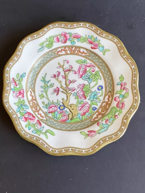 Coalport INDIAN TREE MULTICOLOR (SCALLOPED OLDER) 6 “ Bread Plate Set Of 3