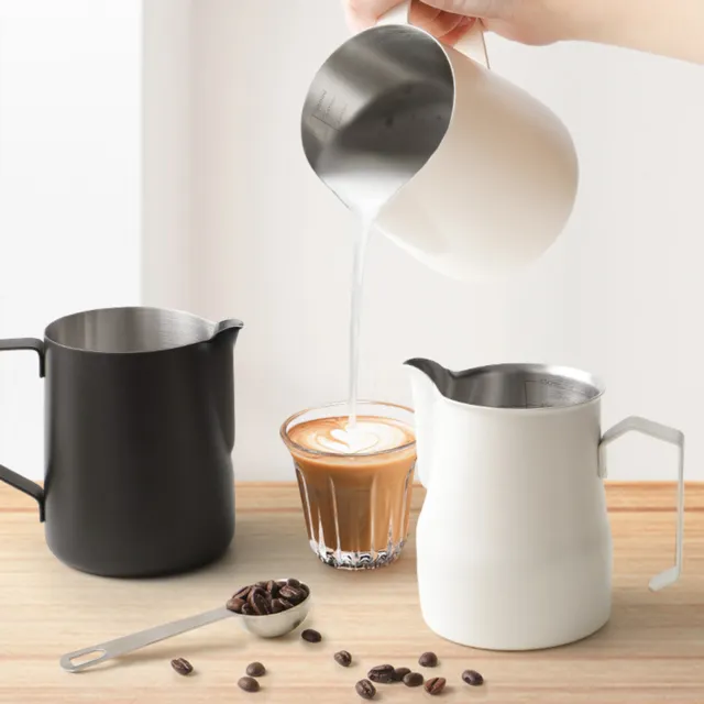 350/500ml Coffee Melting Pot Reliable Labor-saving Sturdy Ergonomic Milk Frother