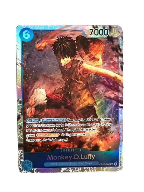 Carte One Piece Paramount War OP02-062 : Monkey D. Luffy (Parallèle)