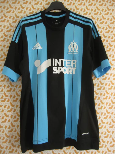 Maillot Adidas Olympique Marseille 2013 Intersport dédicace Mendy OM Homme  - XL