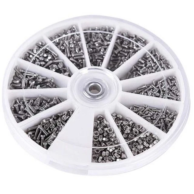Assortimento dadi a vite in acciaio inox premium kit 600 pezzi set per elettronica