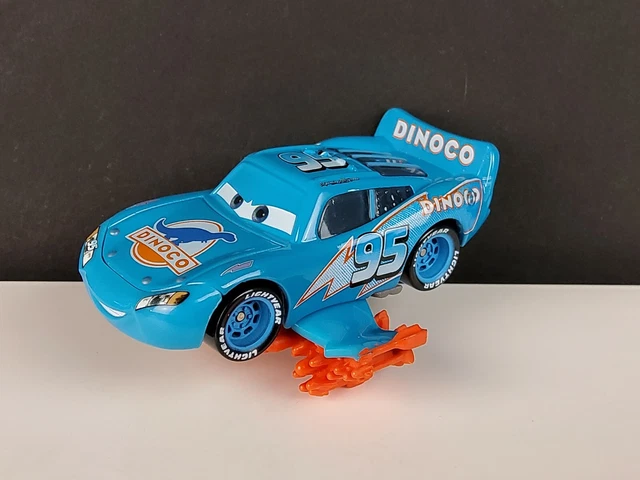DISNEY PIXAR CARS Diecast 1:55 Mattel Dinoco Lightning Storm McQueen ...