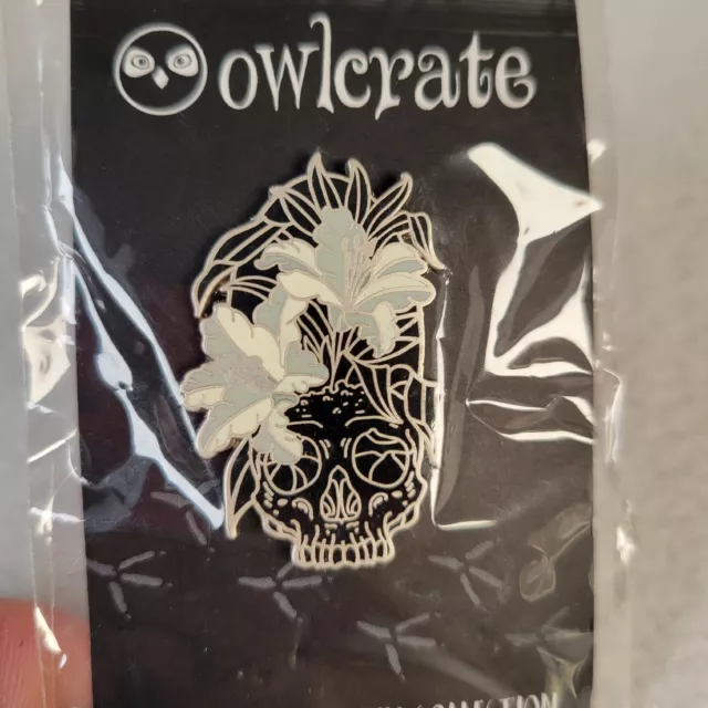 Owlcrate Pin Box #55 September 2019 Fear the Night Skull Day of the Dead