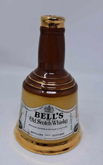 WADE POTTERY BELL'S Old Scotch Whisky Decanter 6" High (No Stopper) $12 ...