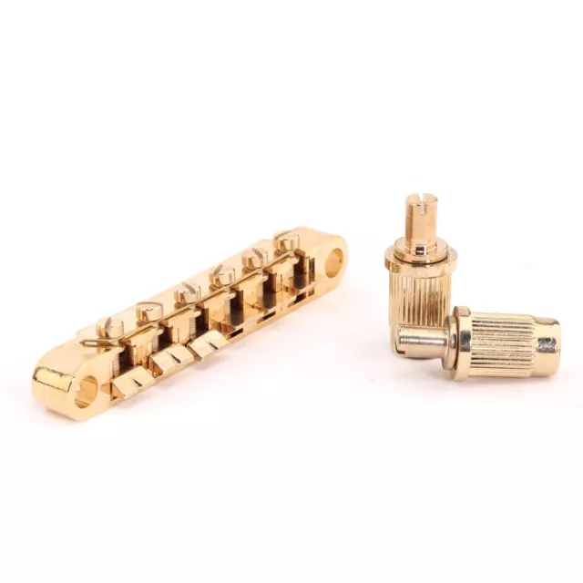 Musiclily Gold ABR-1 Tune-O-Matic Bridge For Les Paul LP Epiphone Guitar