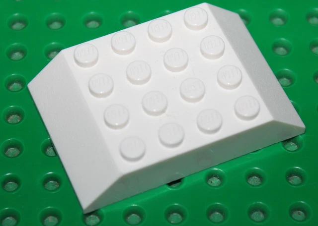 Lego White Slope 45 6x4 Double 32083/set 4515 10158 60051 3181 4560 4561 10019